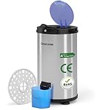 Wäscheschleuder 2800 U/min Umelome, Energie-und Stromsparschleuder wäscheschleudern, 4kg Kleidung vor dem Spinnen, Energieklasse A+++, Silber