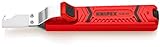 Knipex Abmantelungswerkzeug mit Schleppklinge schlagfestes Kunststoffgehäuse 165 mm 16 20 165 SB