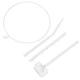 Yinhing Krippen-Himmelhalter mit Klemmen, Vielseitige Bett-Himmelstange für Kinderbett, Stubenwagen und Ideales Kinderzimmer-Zubehör für Stilvolle Dekoration und Verbesserten Schlaf