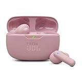 JBL Wave Beam 2, Kabellose Bluetooth-In-Ear-Kopfhörer mit Noise-Cancelling, 40 h Wiedergabezeit, Pure Bass Sound, Smart-Ambient-Technologie und Multipoint-Verbindung, Pink