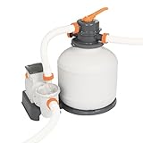 Bestway Flowclear Sandfilteranlage mit Zeitschaltuhr 5.678 l/h, Grau