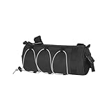 ACONDE Fahrrad Lenkertasche, Wasserdicht Lenker Aufbewahrungstasche mit Schultergurt, Multifunktionale Handlebar Bag, für Rennrad Mountainbike Radfahren Reisen (Grau), 2.5L