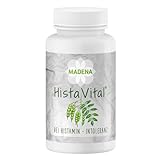MADENA HistaVital, Nährstoffkomplex mit Quercetin bei Histaminintoleranz, Vitamin C (gepuffert) & 10 weitere Mikronährstoffe, 100 Kapseln