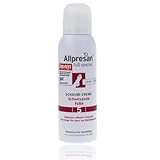 Allpresan Fuß spezial Nr. 5 Schaum-Creme gegen Schweißfüße - Fußcreme zur täglichen Pflege stark schwitzender Füße - 125 ml