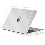 EooCoo Hülle Kompatibel für NEU MacBook Air 13.6 Zoll M2 A2681 mit Touch ID, 2022 Freisetzung, Ultradünne Glatt Hartschale Schutzhülle Case, Kristall Klar