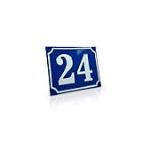 Betriebsausstattung24® Hausnummernschild - Nostalgische...