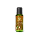 PRIMAVERA Pflegeöl Sanddornfruchtfleischöl bio 30 ml – naturreine Pflanzenkraft – Glasflasche – Aromaöl, Körperöl, Naturkosmetik - hautreparierend, stärkend, lindernd, färbend – vegan
