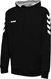 hummel Herren Hmlgo bomuldshættetrøje Kapuzenpullover, Schwarz, L EU