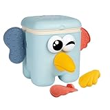 Smoby Little Steckspiel Kaboom Cube (15x18 cm) - lustiges Steckspielzeug für Kinder ab 18 Monate, Tier-Würfel mit 15 Steck-Formen für Elefant, Koala und Tukan