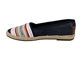 Tom Tailor Damen 3292002 Slipper, Navy-red, 38 EU