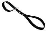 Terginum BDSM Halsband Würgehalsband Dressurhalsband mit Rollschnalle Sklavenhalsband Lederhalsband BDSM