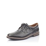 Rieker Herren Businessschuhe 13500, Männer Schnürschuhe,Anzugschuhe,Derby schnürung,büro,Freizeit,Schnuerschuhe,schwarz (00),45 EU / 10.5 UK