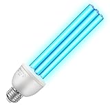 Hiboom 25W UVC-Desinfektionslampe, 254nm UV-Glühbirnen mit...
