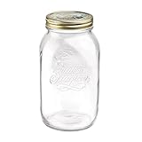 Bormioli Quattro Stagioni Einmachglas, Glas, Durchsichtig, 1.5l, 1500