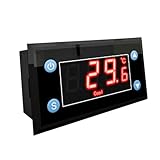 BELLIFFY Temperaturregler Aquarium Hygrometer Innen Feuchtigkeitsmesser Feuchtigkeitsmonitor Innen Gewächshaus Feuchtigkeitsmonitor Aquarium Feuchtigkeitsmonitor Reptilien