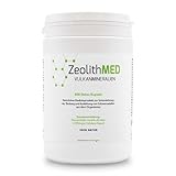 Zeolith MED 600 Detox-Kapseln, Medizinprodukt, hochdosiert, hochwirksam ultrafein 9µm, Apothekenqualität, Entgiftung von Schwermetallen, 100% Zeolith-Klinoptilolith, Entgiftungskur, Vulkanmineralien