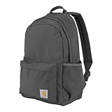 Carhartt Unisex-Erwachsene 21 l Laptop-Rucksack, langlebig, wasserabweisend, mit Laptop-Hülle, Klassischer Rucksack (Gravel), One Size, Laptop-Rucksack, 21 l, langlebig, wasserabweisend, mit