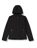 CMP - Kid G-Jacke mit fester Kapuze, Schwarz, 164