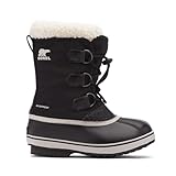 Sorel Unisex Kinder Yoot Pac Nylon Wp Wasserdichte Schneestiefel, Black Youth Collection 2024, 35 EU