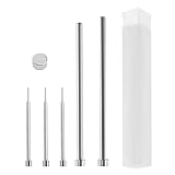 YINETTECH 5-teiliges Set Auto-Fernbedienung Installation Schlüsselrohling Entfernung Feste Stifthülseth