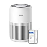 Philips Air Purifier 900 Series, HEPA NanoProtect + Active Carbon Filter, CADR 250m³/h for 65m² Allergy sufferers, Quiet, Intelligent and Energy efficient, Arctic White (AC0950/10)