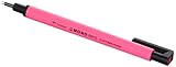 Tombow EH-KUR83 Präzisionsradierer, MONO zero nachfüllbar, runde Spitze neon pink, Durchmesser 2.3 mm