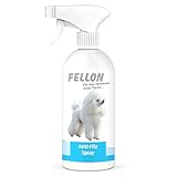 Fellon Anti-Filz für Hunde | Entfilzungsspray 1 Liter | pH-neutral | Fellpflege für seidigen Glanz & leichte Kämmbarkeit | für alle Felltypen, Welpen & Allergiker | Dermatologisch getestet