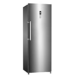 SCHOEPF – GS282IX Gefrierschrank 185 cm – Edelstahl – 282 L – No-Frost Technologie – Schnellgefrierfunktion – 42 dB – höhenverstellbare Füße – Energieeffizient – 249 kWh/Jahr