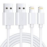 iPhone Ladekabel,Lightning Kabel [2Pack1M] iPhone Original Kabel [MFi-Zertifiziert ] für Apple iPhone 14 13 Pro Max Mini XS XR X 8 7 6 6s Plus 5 SE, iPad Air(Weiß)