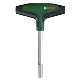 Bosch Bit-Schraubendreher mit T-Griff (hohes Drehmoment bis 46Nm für kraftvolles Schrauben; Schaftlänge 100 mm; magnetischer Bithalter; ergonomischer T-förmiger Handgriff mit Softgrip)