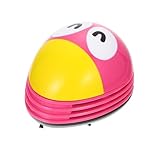 Cabilock Tischstaubsauger Tischstaubsauger Tischstaubsauger Tischkehrmaschine Mini Autostaubsauger Praktischer Tischstaubsauger Tragbarer Tischstaubsauger USB Rosa Abs