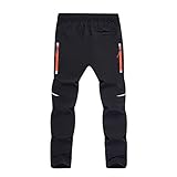 Ynport Crefreak Herren Fahrradhose Komfort MTB Hose Atmungsaktiv Schnelltrocknend Wanderhose Sportliche Outdoor Hose für Multi Sport