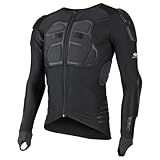 O'NEAL | Protektoren-Shirt | Motocross Enduro Motorrad | Elastisch leichte Protektorenjacke, aus Polyurethan-Schaum, Mesh-Einsatz | STV Long Sleeve Protector Shirt V.23 | Erwachsene | Schwarz | XL