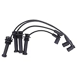 Doo Engy 4 Stücke Zündleitung Zündkabelsatz für B Max C Max Fiesta MK4 MK5 MK6 Focus MK2 MK3 Fusion C30