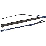 Fleck Longierpeitsche Nylon schw 200cm
