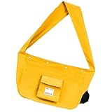 Katzentragetasche, atmungsaktiv, große Kapazität, verstellbare Brusttasche, Haustier-Tragetasche, Leinentasche, Tragetasche