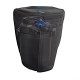 Teichfilter-Isolationsabdeckung für den Winter, kompatibel mit Druck-Biopool-Filtern, Filter-Hitzeschild in Schwarz, D33 x H 40,6 cm, 1 Stück