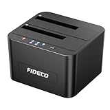 FIDECO Festplatten Dockingstation, USB3.0 SATA HDD...