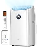 Dreo Tragbare Klimaanlagen, 12.000 BTU Klimaanlage für Schlafzimmer mit abflussfreier Kühlung, APP/Stimme/Fernbedienung, 24h Timer mit Ventilator & Luftentfeuchter, AC516S
