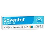 Soventol Anti-Juck Stift - Roll-On bei Mückenstichen & Insektenstichen - pflegt & kühlt gereizte und juckende Haut - lindert den Juckreiz und beruhigt - für die ganze Familie