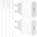 iPhone Ladekabel and Ladegerät 4-Pack für iPhone 11 12 13 14/14 Plus/14 Pro/14 Pro Max, 20W USB C Netzteil Stecker Power Adapter Schnellladegerät Ladestecker Netzstecker Schnellladekabel Kabel 1M