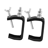 Milisten 2 Stück Bühnenlichthaken Traversenklemme Moving Head Lichtklemme Metall Beleuchtungs Traversenleuchte Stabile Klemme Lampenzubehör Dj Lichtklemmen Scheinwerferklemmen