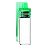 Camping-Küchenzubehör Mini-Glas- und Pfefferstreuer Tragbarer Spender mit Löffel für die Aufbewahrung von Lebensmitteln auf Reisen im Freien Jot828 (F, A)