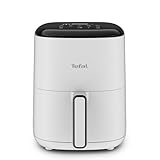 Tefal Easy Fry Compact Heißluftfritteuse/Airfryer 3 L – kompakt für 1–4 Personen, 10 Programme mit Touch-Display, antihaftbeschichtet, energiesparend, gesund & knusprig genießen, EY145A