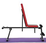 RRB Kleine Hantel Workout Bench - Hantelbank Sit-ups für multifunktionale verstellbare Bauchmuskeln Heimfitnessgeräte Fitnesshantel