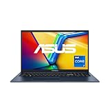 ASUS Vivobook 17 Laptop | 17,3' Full-HD 16:9 IPS Display | Intel Core i7-1255U | 16 GB RAM | 512 GB SSD | Intel Iris Xe | Windows 11 | QWERTZ Tastatur | 3.2 Ports - 3 | Quiet Blue