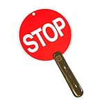 Liontouch Doppelseitiges Stop & Go Schild, Rot & Grün – 30 x 17 cm | Schaumstoffspielzeugpaddel für Kinder | Ideal zum Unterrichten von Kindern über Verkehrs- und Straßensicherheit