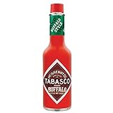 TABASCO – Buffalo Style Hot Sauce – 150 ml / 0,15 Liter – scharfe Chili-Sauce “Buffalo”-Art