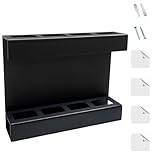 Wandmontierter Strohhalm-Organizer, wiederverwendbarer Halter, Aufbewahrung für Trinkhalme, Schranktürmontage, magnetischer Organizer für wiederverwendbare Aufbewahrung, Schrank