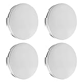 4 Stück Radnabenkappen,Felgenkappen,Nabendeckel OD 60mm ID 56mm,Nabendeckel,Universal ABS Silber Nabenkappen,Felgendeckel,Radkappen,Radnabendeckel,Auto Zubehör für Radnaben Caps,radnabenabdeckung